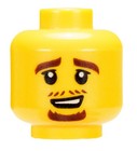       new Lego Male Guy Boy Man Minifig Minifigure Head People Face 1