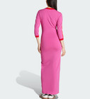 Adidas Originals Adicolor 3 Stripes Maxi Dress Pink  Bnwt  Uk Xl  Last One