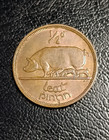 1965 Ireland Halfpenny Coin - Choice Unc -  g55