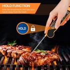 Instant Read Digital Meat Thermometer For Kitchen Food Cooking Bbq Grill Smoker