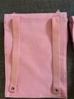 Mini Elise Monogramed Owl Heart Canvas Bags
