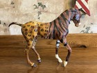 Custom Animal Print Horse Model - Size Of Breyer Traditional Colt - 6 5   x7   