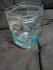Delco-light Blue Glass Jar W  Embossed Delco-light Tri-clad Text