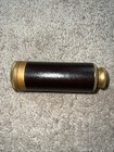 Vintage Brass Captains Spyglass Collapsible Telescope  4-6    With Wood Box