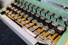 Exc Cond Vintage 1950s Royal Quiet De Luxe Typewriter - Moss Green - Serviced