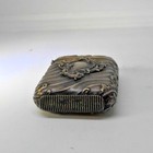 Superb Antique Victorian Repousse Silver Vesta Match Safe Small W striker Mixed