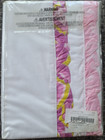 Castle Hill 60  X 14  Nursery Window Valance     Bonaire  White- Pink