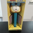 Vintage Nib Pez Garfield Aviator Giant 12    Candy Dispenser Talking     Untested