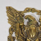 Vintage Cast Brass American Eagle Door Knocker Patina 