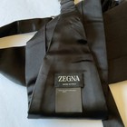 Ermenegildo Zegna Men s Formal Adjustable Silk Cummerbund Black One Size Nwot