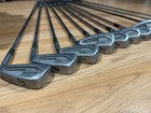 Vintage Spalding Tour Edition Woods Irons 3-pw  Dynamic Gold Shaft Bird On Ball