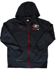 Georgia Bulldogs Nike Therma-fit Adult Black Hoodie Size L