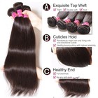 Unice Hair Indian Straight Human Hair Extensions 3 Bundles Virgin Hair Weaves Us