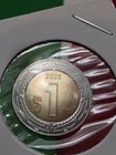 2025 M  xico Au Set  2 Pesos Raro  5 Pesos Km605 Y  1 Km616 Bimet  lico  Intern 