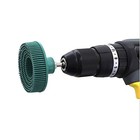 4pcs Bristle Disc 2  50 Grit R-type Abrasive Brush Coarse Bristle Disc Green
