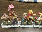 Winnie Pooh Piglet Holiday Express Christmas Train Danbury 6 Pc Set Disney Read