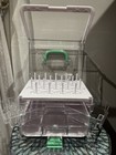 Singer Spool bobbin Storage  Organizer Box 10  X 9 1 2  X 7   Closed Position  