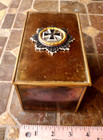 Ww2 Military German 50 Cigarrete Box - Iron Cross 1941 - Germany - Brass   Heavy