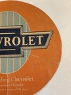 Vintage 1929 Chevrolet Hand Fan  Boonville Missouri  Rare Htf  Gc