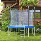 Soozier 14ft Trampoline Pad Spring Cover Waterproof Foldable Sun Protection