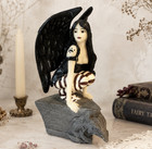Amy Brown Fairy Figurine 3  Signed 06 Gothic Fantasy Winged Fairy Miniature