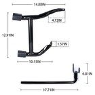 Saddlebag Guard Rails Bag Guards Front Highway Engine Guard For Harley Touring