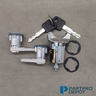 Ignition   Door Lock Cylinder Set Fit 92-96 Bronco F-150 F-250 F-350 Keyed Alike