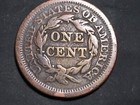 1853 Large Cent   Braided Hair   Free Shipping