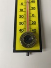 Vintage Springfield Instrument Co Inc No   096 Usa Yellow Black Thermometer  y8 