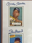 Mantle Aaron Musial Robinson Multi Signed 1991 Topps Archives 10x12 Promo Poster
