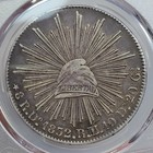 1832 Durango Mexico 8 Reales Pcgs Xf45 Great Patina European Dies  m787