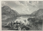 1869 Antique Engraving West Point Highlands Military Academy Civil War Print