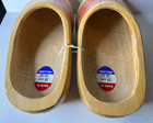 New Authentic Dutch Netherlands Wooden Clogs 38-39 25cm Great