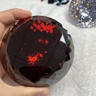 100mm 1pcs Super Large Size Round Cut Garnet Red Loose Cubic Zirconia Stone