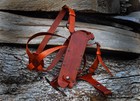 Custom Leather Shoulder Knife Holster  Handmade Vertical horizontal Carry