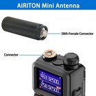 Airiton Antenna Ham Radio Antennas Uhf 400-470mhz Two Way Gmrs Black