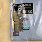 Vintage K Mart Men   s Full Length Lounging Robe Deadstock In Package
