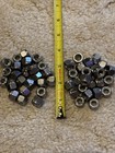Lot Of 50 3 8-16 Stainless Steel Nylon Insert Hex Lock Nuts Nylock Nos