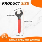 Single Open End Wrench 31mm Metric U-shaped Spanner With Red Shank