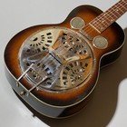 1930s Dobro Model 37 Vintage Resonator Guitar Sunburst Mahogany Body