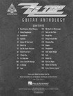 Zz Top     Guitar Anthology   Guitar Tab Sheet Music Songbook For Electric Guitar