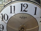 Rhythm Wooden Wall Clock Small World Musical -  Pendulum With Sparkling Crystals