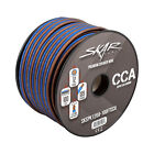 Skar Audio 12 Gauge Cca Car Audio Speaker Wire - 100 Feet  matte Brown blue 