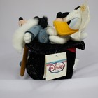 Vtg Y2k Nwt Disney Store Happy New Year 2000 Plush Bean Bag Mickey Goofy Donald