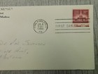 First Day Of Issue Independence Hall Philadelphia 1956 Vtg Stamp Envelope Cover