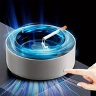 2-in-1 Intelligent Smoke-free Ashtray  Instantly Eliminates The Smell Of    