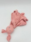 Carters Child Of Mine Pink Bunny Security Blanket Lovey Plush Baby Toy Muslin