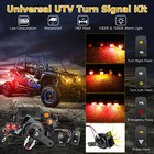 For Polaris Ranger Xp 500  700 800  570 Full Size Utv Turn Signal Kit W horn 12v