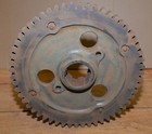 Vintage Gear Industrial Steam Punk Repurpose Wall Art Lamp 13  Dia  28  Gear 6