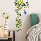 Wall Sticker Flower Decal Butterfly Birds Vinyl Mural Art Living Room Home Decor